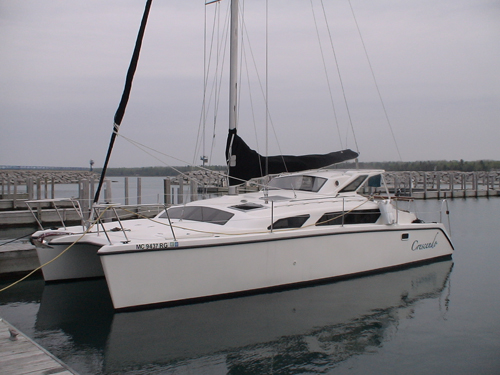 Used Sail Catamaran for Sale 1996 Gemini 105Mc Boat Highlights